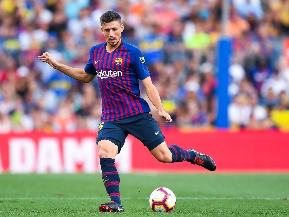 Pemain Barcelona, Clement Lenglet. (Foto: David Ramos/Getty Images)
