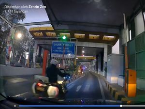 Dirlantas Masih Cari Oknum Polisi yang Serobot Mobil di Gerbang Tol