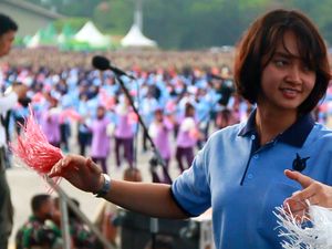 Ribuan Penari Gemu Famire Goyang Penjuru Nusantara