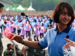 Ribuan Penari Gemu Famire Goyang Penjuru Nusantara