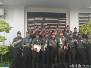3 Atlet TNI AD Peraih Medali Asian Games Naik Pangkat 3 Atlet TNI AD Peraih Medali Asian Games Naik Pangkat