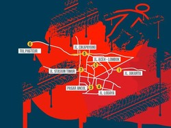 Dalam Sepekan, 7 Aksi Begal di Bandung