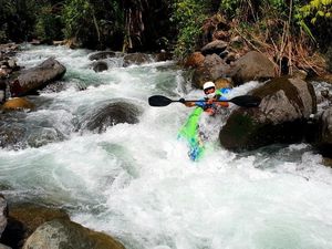Foto: Arung Jeram Ganas Manokwari dengan Habitat Buaya