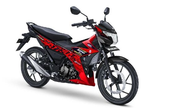 Modal Warna Baru, Satria F150 Tantang Lagi Sonic 150R 