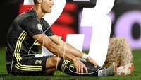 Cristiano Ronaldo adalah pemain dengan jumlah tembakan terbanyak (23 shots) di lima liga teratas Eropa. Namun belum ada satupun gol yang bisa dia hasilkan. (Foto: Istimewa)