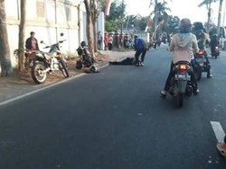 Kendarai Motor Dinas, Seorang Polisi Tewas Tertabrak Pikap