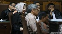 Ekspresi Deisti Saat Bersaksi untuk Keponakan Setya Novanto