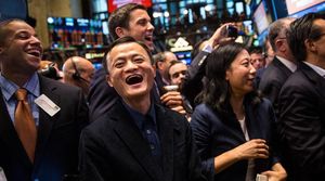 Beragam Ekspresi Jenaka Jack Ma