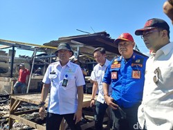 Ridwan Kamil Siapkan Lahan Bagi 300 Korban Kebakaran Pasar Gedebage