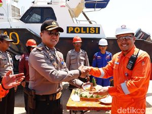 Amankan Perairan Tuban, Polisi Luncurkan Kapal Cepat Amankan Perairan Tuban, Polisi Luncurkan Kapal Cepat