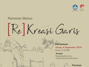 Ratusan Sketsa dari 138 Sketchers Dipajang di Galeri Nasional Indonesia