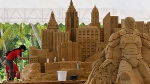 Foto: Festival Pasir Terbesar di Asia