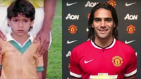 Berjuluk El Tigre (Si Macan), Radamel Falcao ternyata imut menggemaskan saat kecil (ist.)