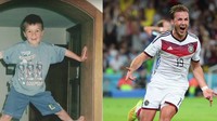 Seperti inilah wajah bintang kemenangan Jerman di Piala Dunia 2014 saat masih bocah (ist.)