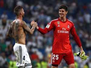 Di Madrid, Courtois Kadang Diejek soal Kekalahan Atletico di Final Liga Champions