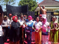 Api Obor Asian Para Games Dari Mrapen, Pawai Obor Dimulai di Grobogan