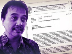 Akhir Cerita Isu Roy Suryo Gondol Barang Kemenpora