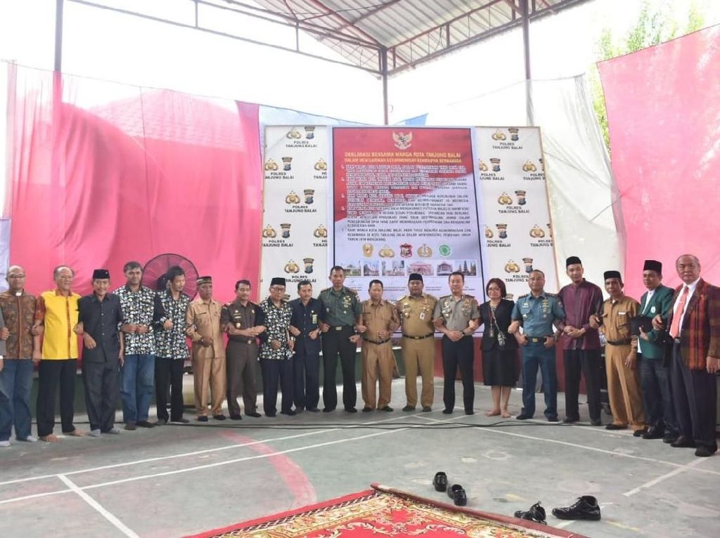 Cegah Kasus Meliana Terulang, Polisi Gelar Deklarasi Kebangsaan Cegah Kasus Meliana Terulang, Polisi Gelar Deklarasi Kebangsaan
