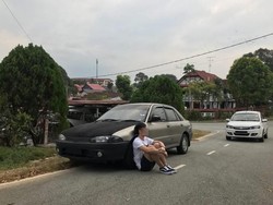 Wanita Ini Enggan Naik Mobil Proton Teman Prianya