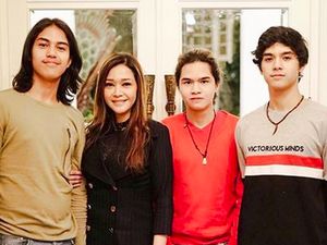 Hangatnya Kebersamaan Maia Estianty dengan Ketiga Buah Hatinya