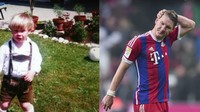 Seperti inilah Bastian Schweinsteiger sebelum dia menjadi legenda Bayern Munich dan Timnas Jerman (ist.)