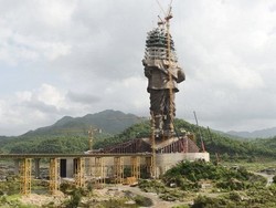 Hormati Pahlawan Nasional, India Bangun Patung Tertinggi di Dunia