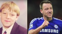 Satu yang pasti, senyum John Terry tak berubah dari zaman ke zaman (ist.)