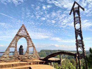 Menikmati Indahnya Bantul dari Bukit Lintang Sewu Menikmati Indahnya Bantul dari Bukit Lintang Sewu