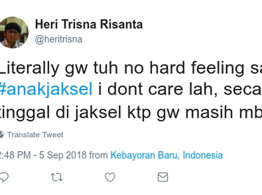 Sampai Titik Manakah Guyonan Anak Jaksel Mulai Tidak Lucu Lagi? Sampai Titik Manakah Guyonan Anak Jaksel Mulai Tidak Lucu Lagi?