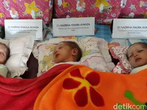 Lucu, Bayi Kembar Tiga Diberi Nama Avanza Lucu, Bayi Kembar Tiga Diberi Nama Avanza