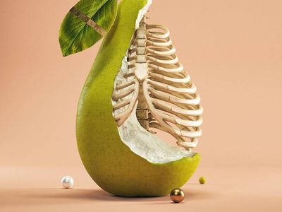Keren! Seniman Ini Buat 3D Art Versi Makanan Bentuk Unik
