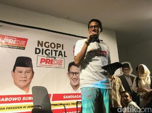 Erick Thohir Ketua Timses Jokowi, Sandiaga: Pertemanan Kita Abadi