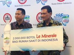 Le Minerale & Ikatan Dokter Indonesia Edukasi Pentingnya Mineral