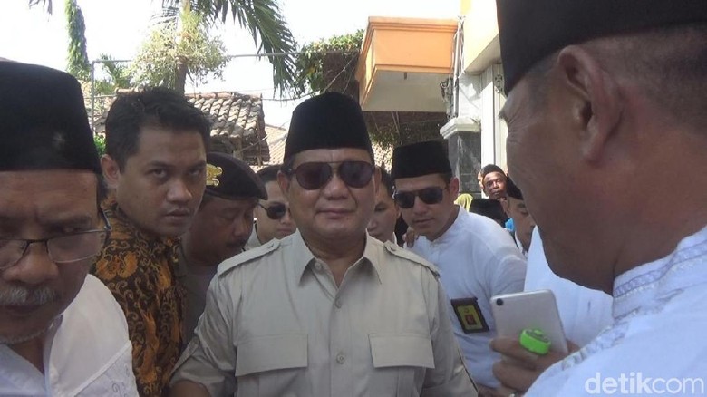 Prabowo Mengaku Tak Tahu Soal 2019PrabowoPresi Den