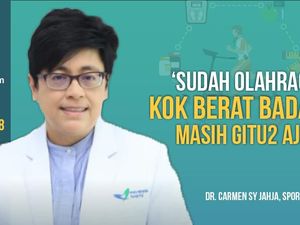 Sudah Olahraga, Berat Badan Masih Segitu-Segitu Saja? Yuk Tanya Ahlinya