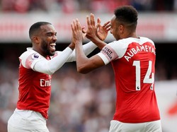 Emery Tak Jamin Duet Aubameyang dan Lacazette Jadi Starter Lagi