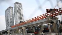 Pembangunan Jalan Tol Jakarta-Cikampek Elevated Dikebut