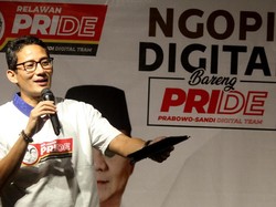 Sandi Sambut Positif Usulan Pertemuan Berkala dari Timses Jokowi