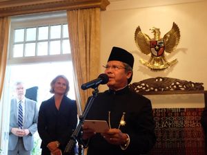 Resepsi Diplomatik, KBRI Oslo Ajak Tingkatkan Kerja Sama RI-Norwegia