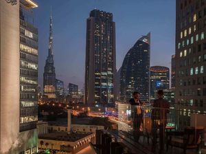 Foto: Rooftop Mewah dengan Pemandangan Cantik di Dubai