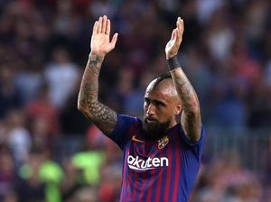 Arturo Vidal Sudah Rindukan Lapangan dan Ruang Ganti