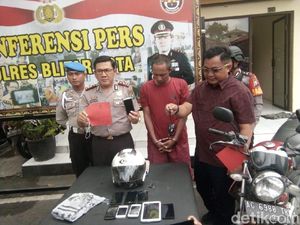 Kompak Maling HP, Pasangan Kekasih di Blitar ini Diciduk Polisi