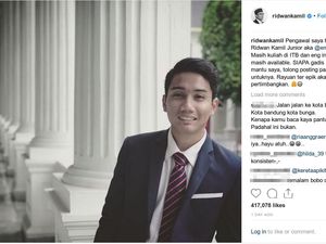 Ridwan Kamil Cari Mantu Buat Emmeril yang Olahraganya Kekinian Banget!