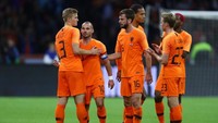 Dalam pertandingan melawan Peru itu, yang berakhir dengan kemenangan 2-1 buat Belanda, Sneijder tampil sedari menit pertama dan digantikan di pertengahan babak kedua. (Foto: Dean Mouhtaropoulos/Getty Images)