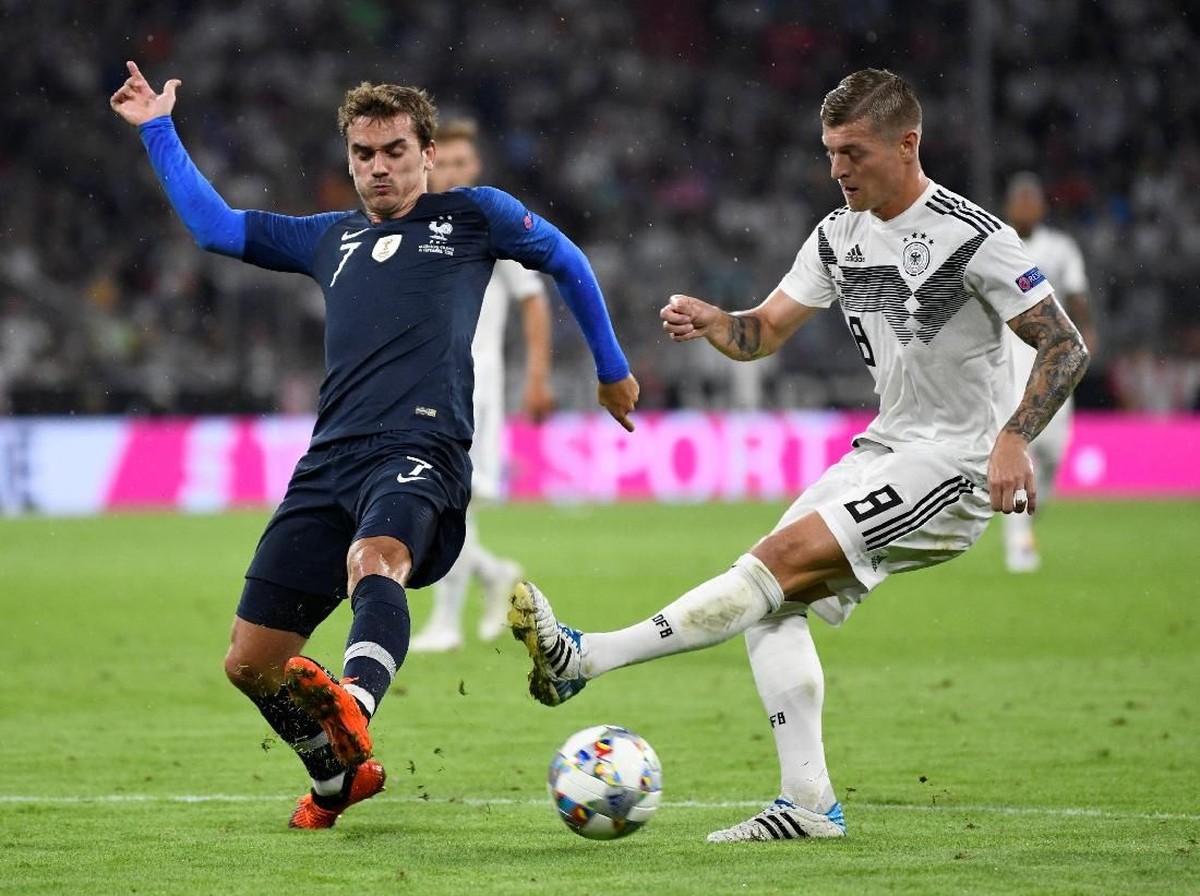 Jerman vs Prancis 0-0. (Foto: Andreas Gebert/Reuters)