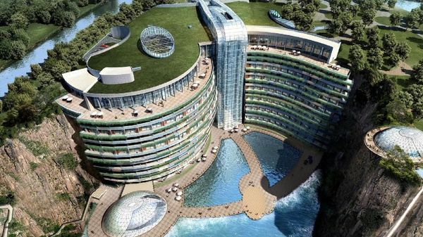 Dibangun 20 Tahun Lebih, Begini Wujud Hotel Bawah Tanah Pertama di Dunia!