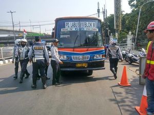 Pascakebakaran, Dishub Razia Sejumlah Metromini di Jaksel