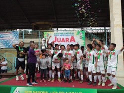 Kalahkan Persebaya U-16, DKI Jakarta Juara Liga Pelajar U-16 Piala Menpora 2018