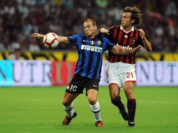 Madrid melepasnya ke Inter Milan dengan banderol 15 juta euro dan langsung jadi pemain penting di Il Nerazzurri. (Valerio Pennicino/Getty Images)