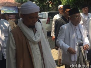 Ditemui Maruf Amin, Arifin Ilham: Tak Bicara Pilpres Tapi Poligami